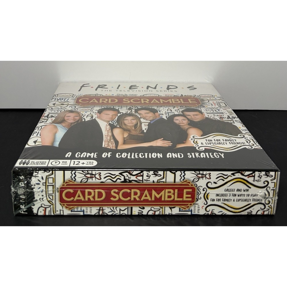 Friends Card Scramble Board Game New Factory SEALED TV Series Party Game - Picture 7 of 9
